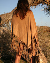 Fringe Suede Shawl-Tribe of Two