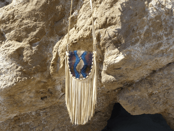 Handbags - Native Fringe Saddle Bag <I> Indio</I>