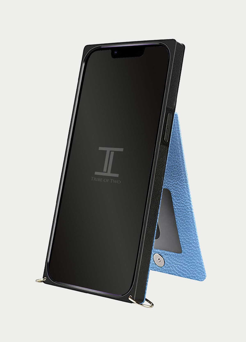 Mobile Phone Cases - Phone Case Wallet <I>BlueSuede</I>